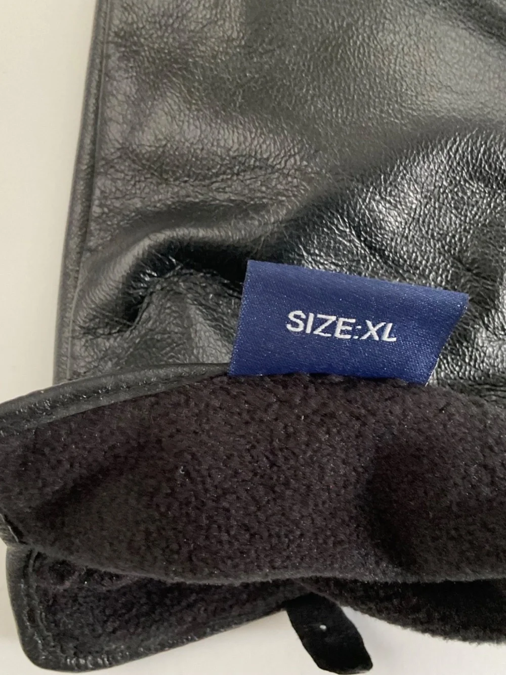 Nappaglo Women’s Leather Gloves XL Black Fleece Lined Classic Minimalist Comfort